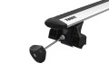 Belki Bagażnik dachowy Thule Evo WingBar aluminium