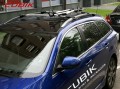 Belki aluminiowe Bagażnik dachowy Aguri Prestige na relingi dachowe