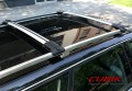 Belki aluminiowe Bagażnik dachowy Aguri Prestige na relingi dachowe