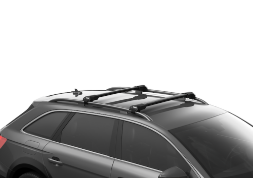 Bagażnik dachowy Thule Wingbar Edge Alu black Raised Rail 7204