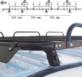 Platforma bagażowa Mercedes Sprinter II 06-18 VW Crafter 06 -17 L1H1