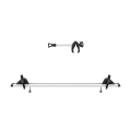 adapter na 3 rower na uchwyt rowerowy Thule WanderWay