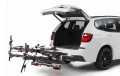 platforma rowerowa uebler P22S na 2 rowery na haku auta odchylona