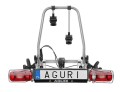Platforma rowerowa AGURI Cruiser silver - na 2 rowery