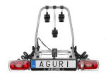 Platforma rowerowa AGURI Cruiser silver - na 3 rowery