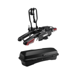 Box Thule Santu + platforma rowerowa Thule EasyFold 3 na 2 rowery