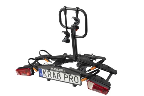 Platforma rowerowa AGURI KRAB PRO black - na 2 rowery