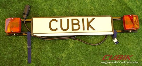 Tablica / listwa oświetleniowa CUBIK