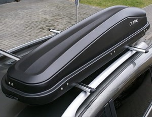 BOX DACHOWY - CUBIK SKI 300 czarny antracyt