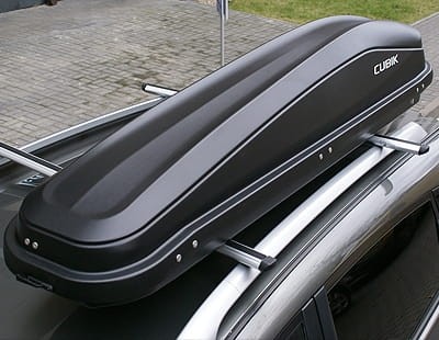 BOX DACHOWY - CUBIK SKI 300 czarny antracyt